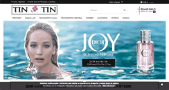 Desktop Screenshot of perfumestintin.com